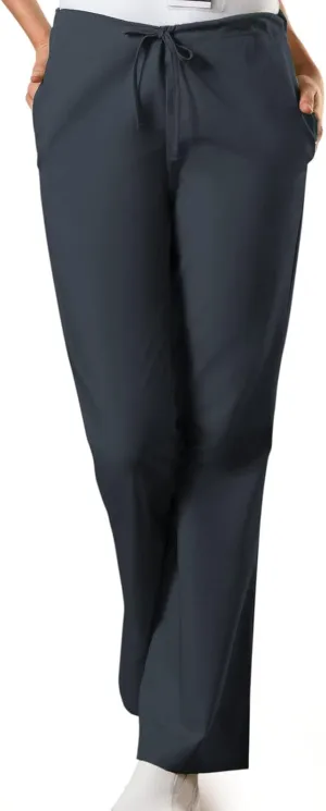 Scrub Pants for Women Workwear Originals Drawstring Waist with Flare Leg 4101