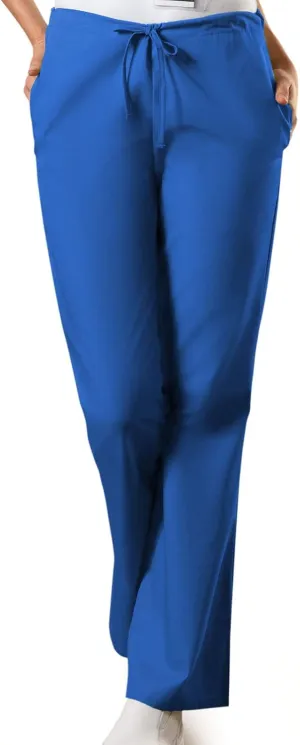 Scrub Pants for Women Workwear Originals Drawstring Waist with Flare Leg 4101