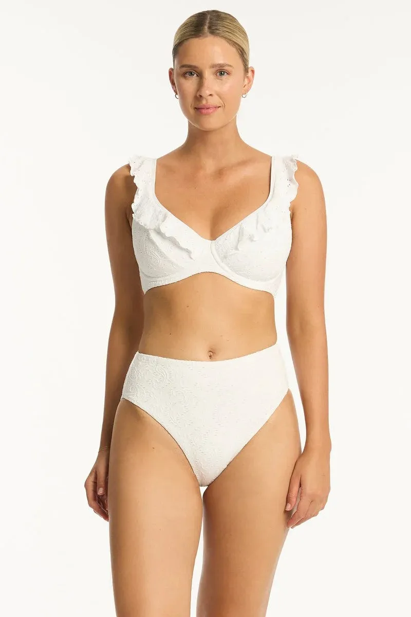 Sea Level - Interlace Frill Underwire Bra DD/E