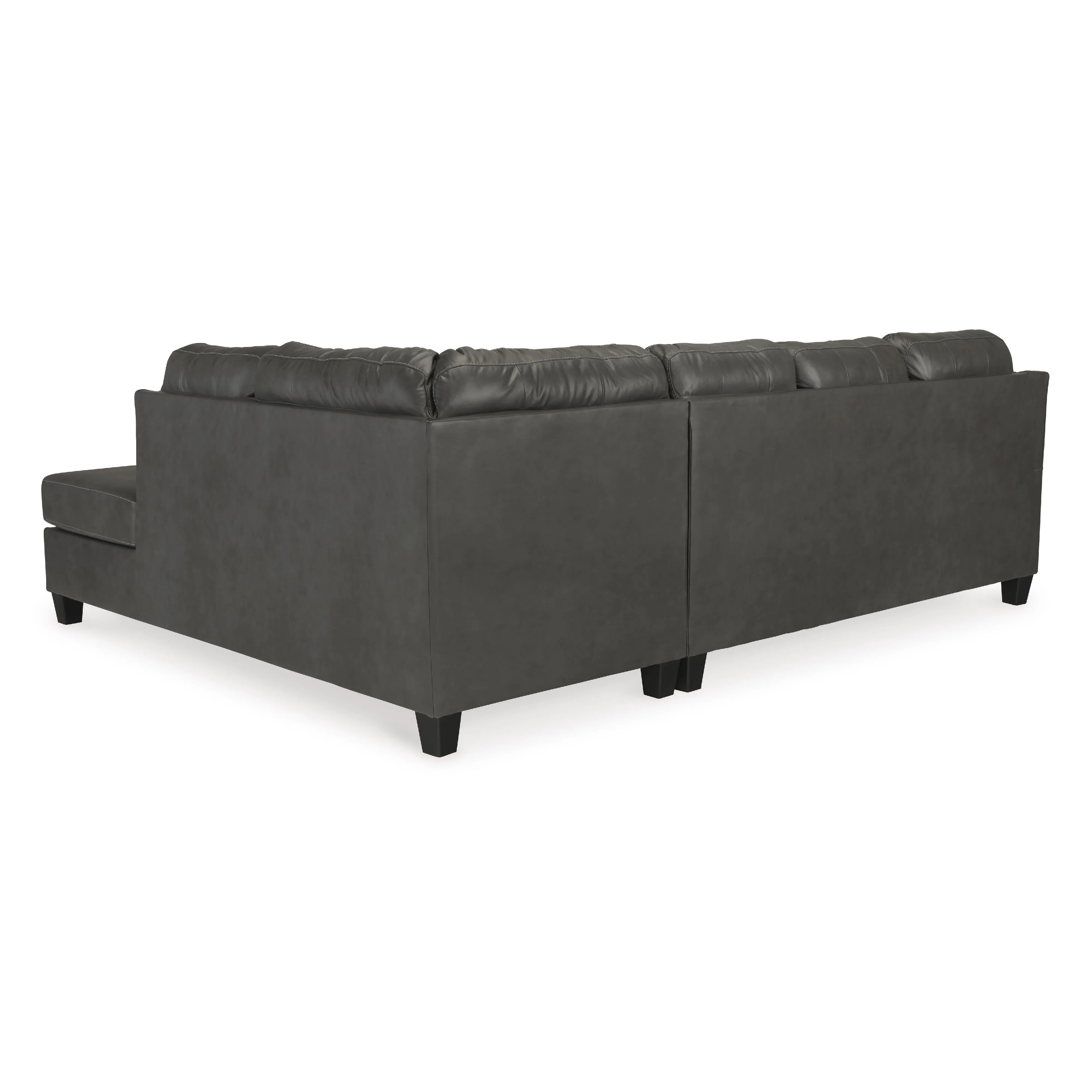 Signature Design by Ashley Valderno Leather 2 pc Sectional 4780466C/4780417C