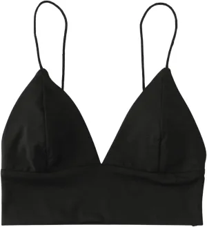 SOLY HUX Women's V Neck Sleeveless Crop Top Spaghetti Strap Cami Tops Slim Fit Summer Camisole