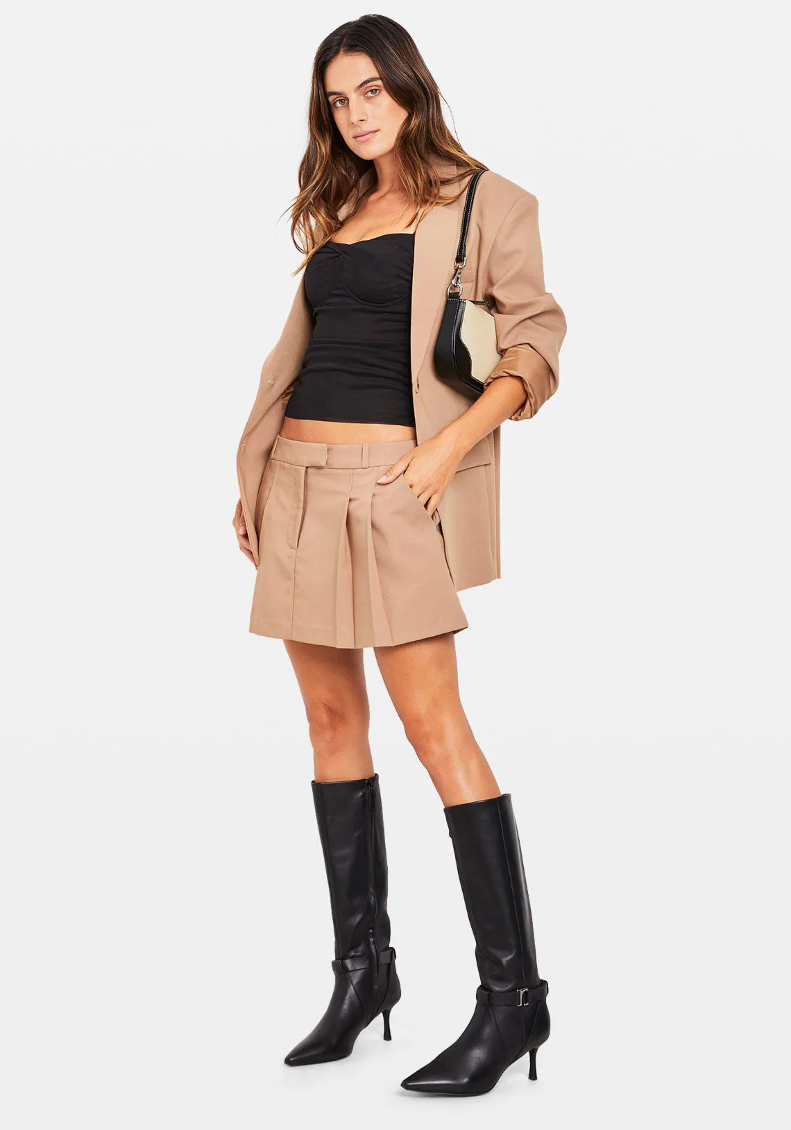 SOPHIE MESH TOP BLACK