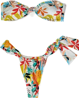 St Barth  gardenia Bikini