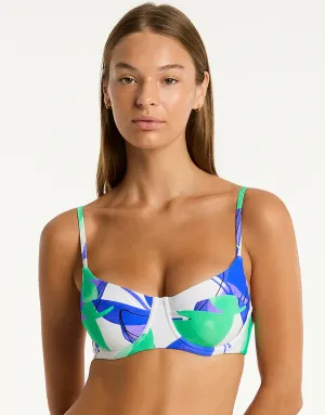 Sublime Balconette Bra Bikini Top - Cobalt