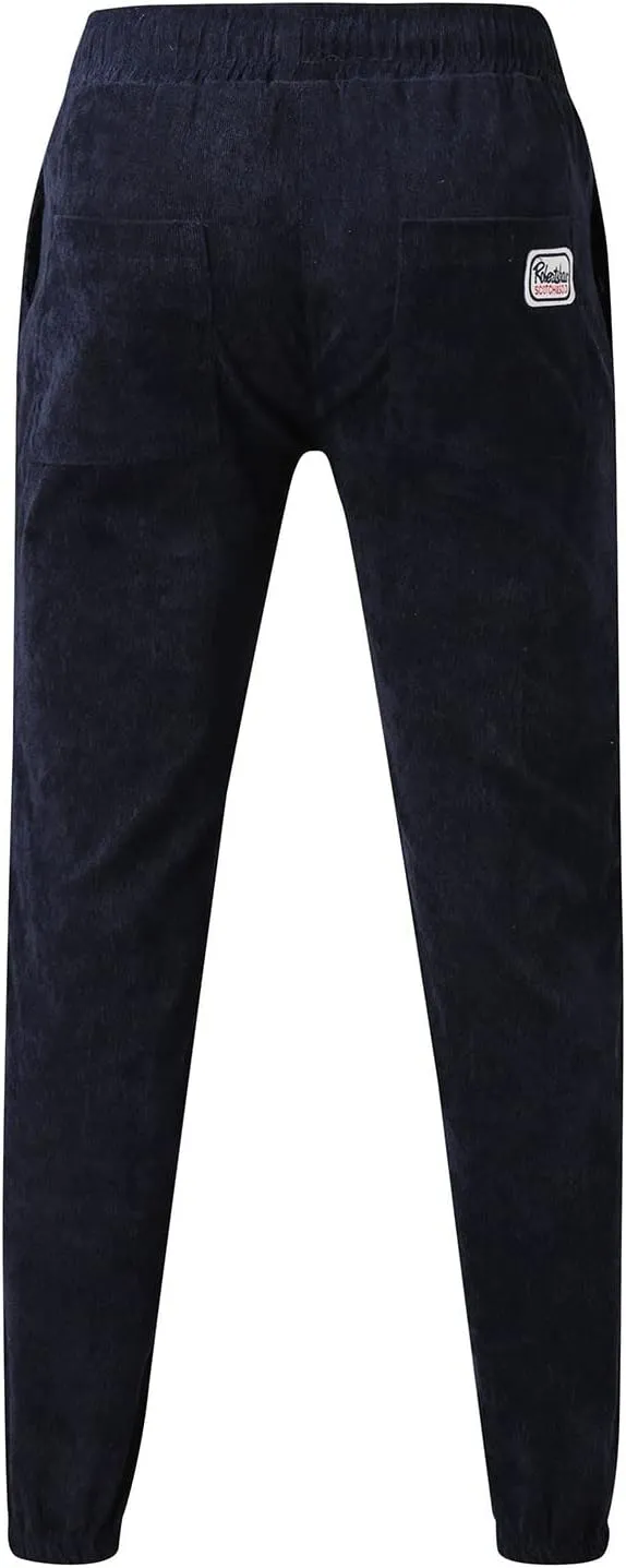 SUWBMHWE Men Joggers Pants, Mens Casual Harlan Pants Lace-up Track Cuff Solid Color Workout Pants with Pocket