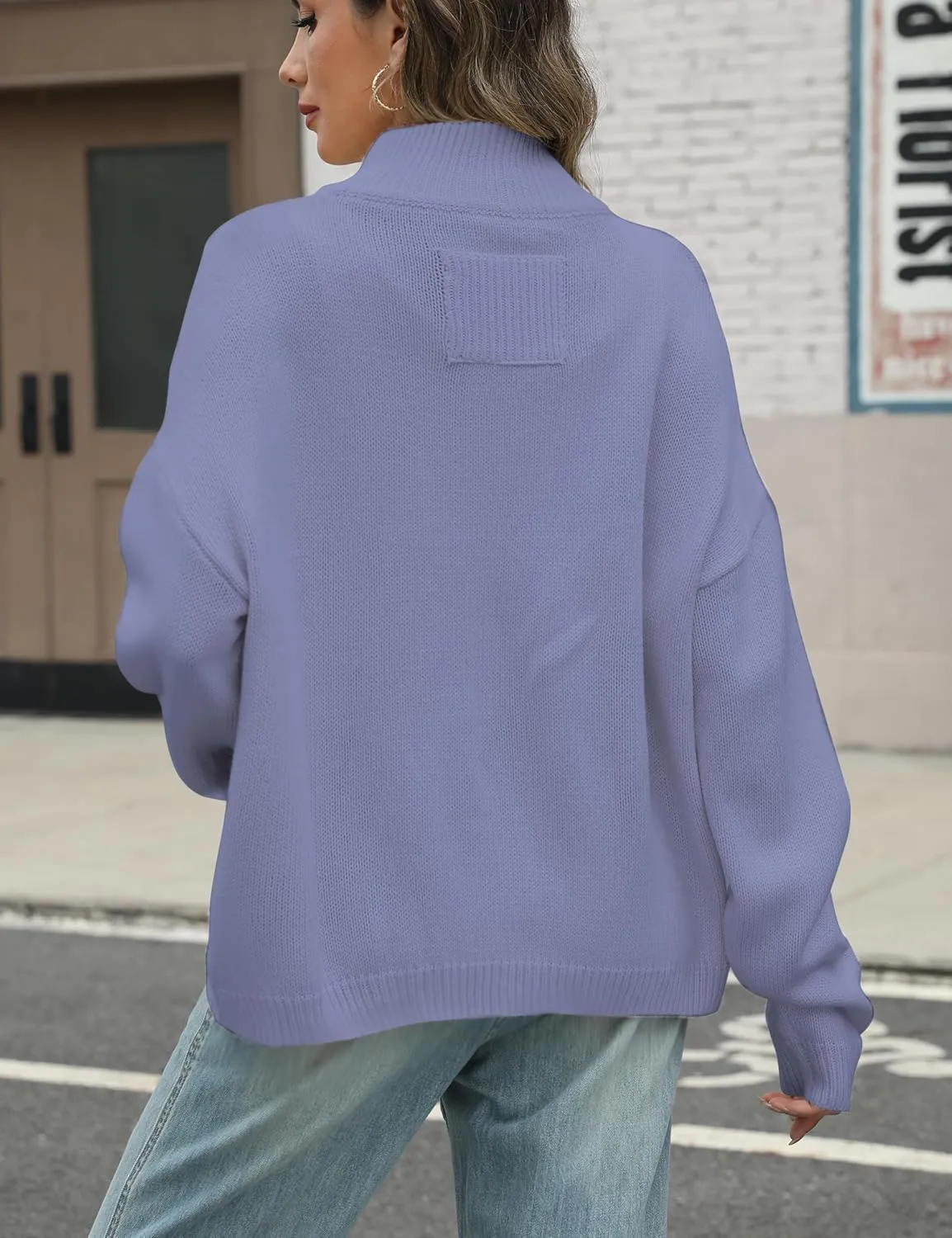 Sweater Cardigan Women Long Sleeve Fall Button Down Knit Tops Casual Loose Outerwear Coats