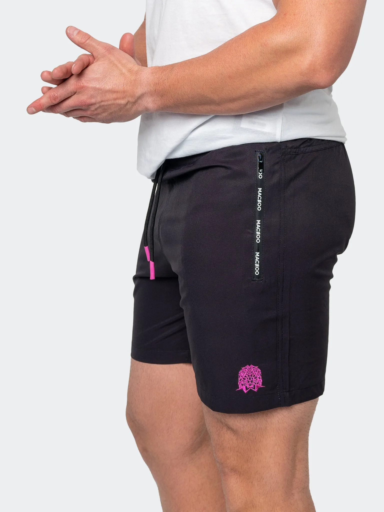 Swim Lion Solid Black