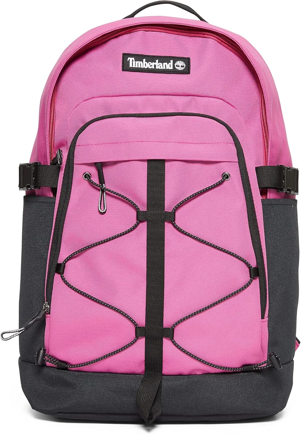 Timberland Outdoor Archive Water-Resistant Bungee Backpack, Very Berry, One Size