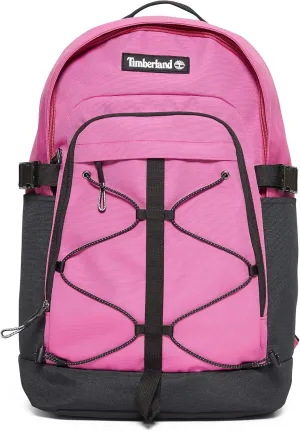 Timberland Outdoor Archive Water-Resistant Bungee Backpack, Very Berry, One Size