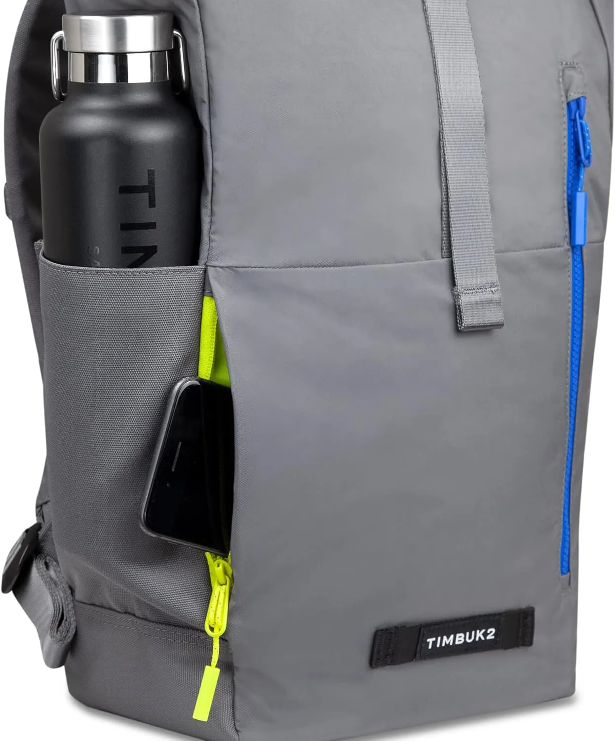 Timbuk2 Tuck Pack - Roll Top, Water-Resistant Laptop Backpack, Eco Gunmetal Pop