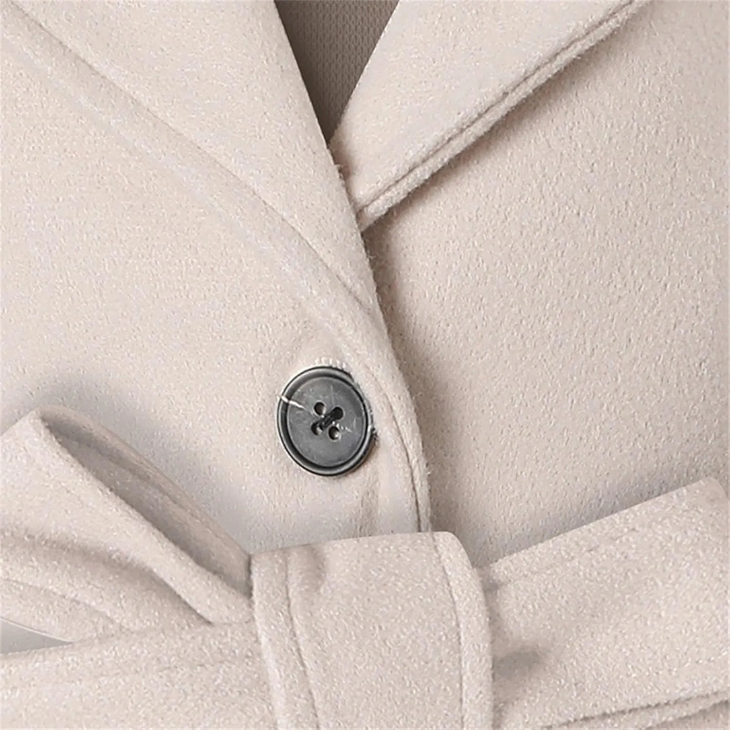 Toddler Kids Classic Wool Blend Coat Girls Dress Coat Winter Trench Coat Outwear Long Peacoat Outerwear with Belt