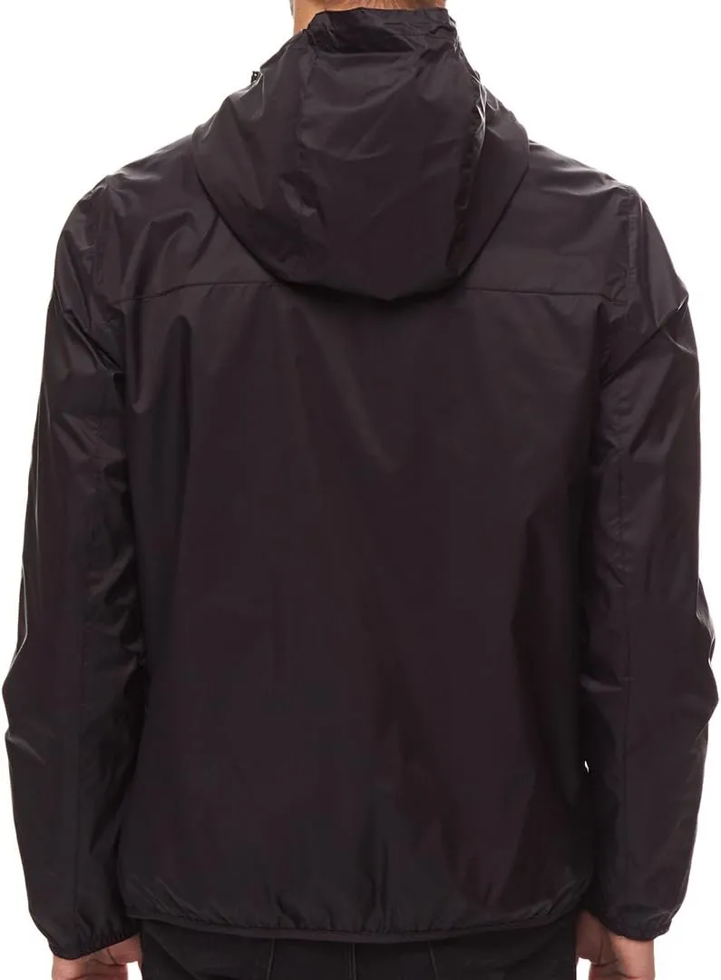 Tommy Hilfiger Men's Lightweight Active Water Resistant Hooded Rain Jacket