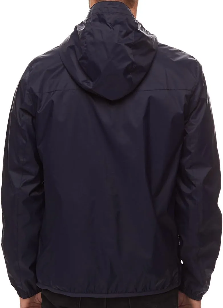 Tommy Hilfiger Men's Lightweight Active Water Resistant Hooded Rain Jacket