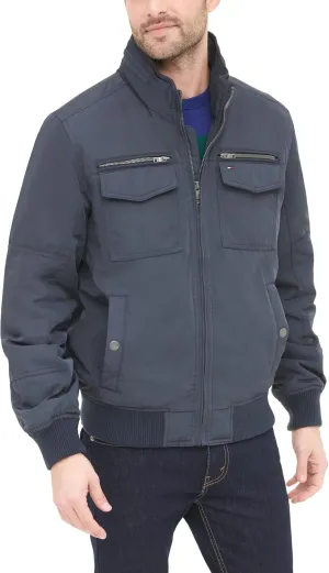 Tommy Hilfiger Men's Water Resistant Performance Bomber Jacket (Standard and Big & Tall)