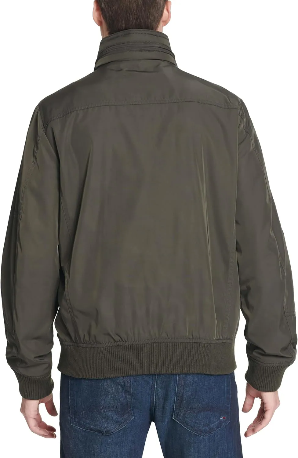 Tommy Hilfiger Men's Water Resistant Performance Bomber Jacket (Standard and Big & Tall)