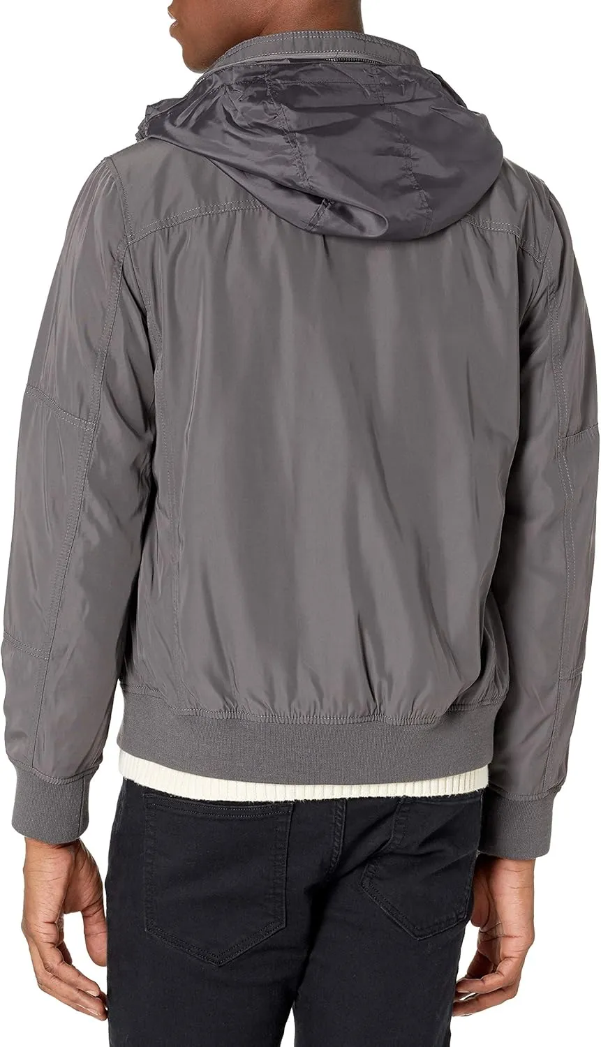 Tommy Hilfiger Men's Water Resistant Performance Bomber Jacket (Standard and Big & Tall)
