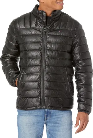 Tommy Hilfiger Men's Water Resistant Ultra Loft Down Alternative Puffer Jacket