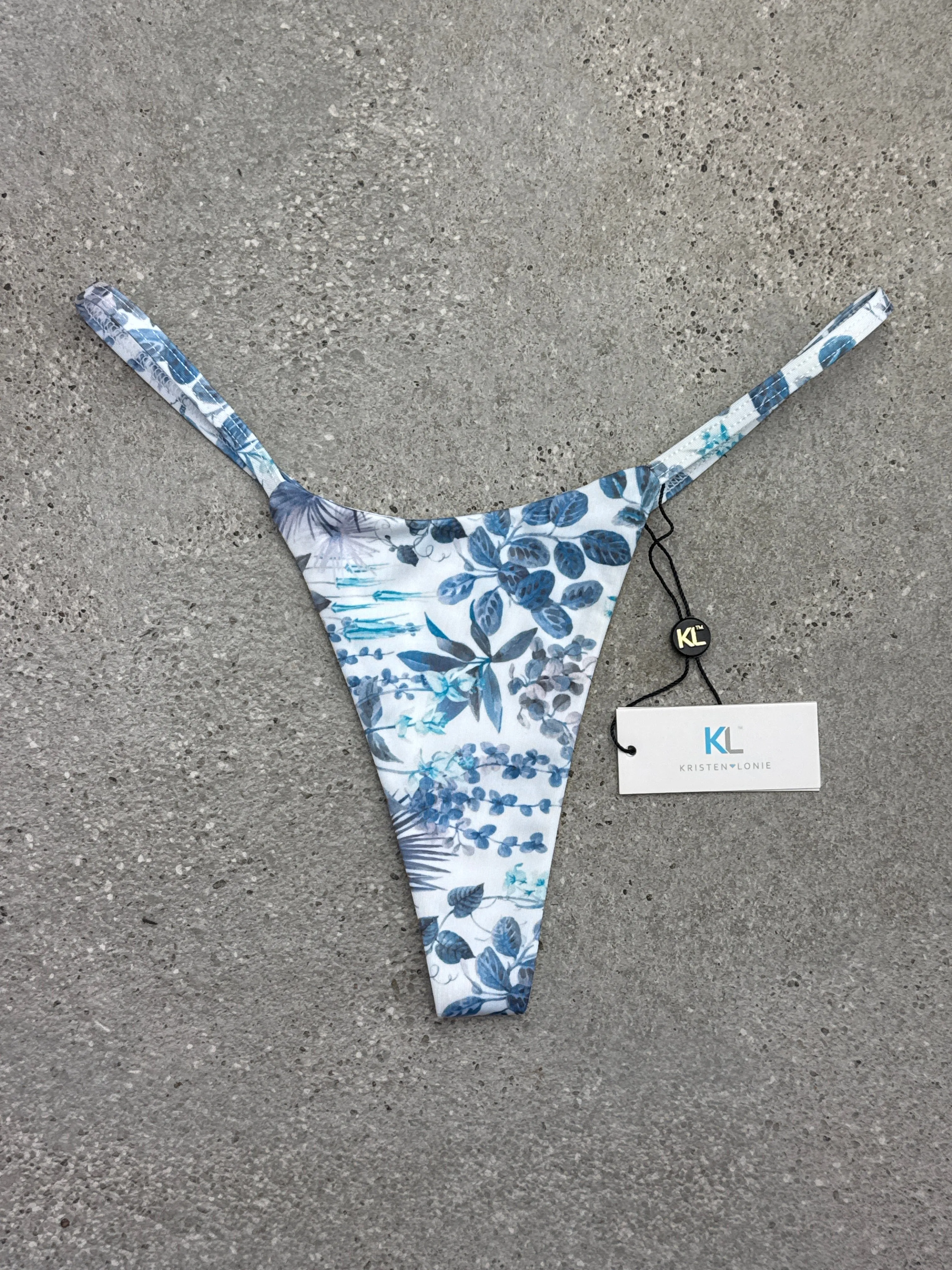 Tropical Escape (Blue)  Bikini Bottom