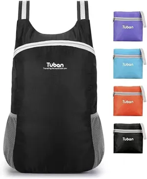 Ultra Lightweight Packable Water Resistant Backpack for Travel Camping Outdoor Hiking Daypack