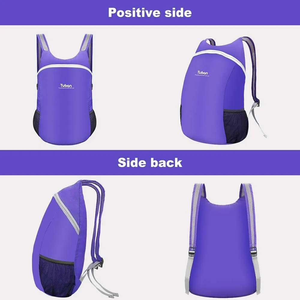 Ultra Lightweight Packable Water Resistant Backpack for Travel Camping Outdoor Hiking Daypack