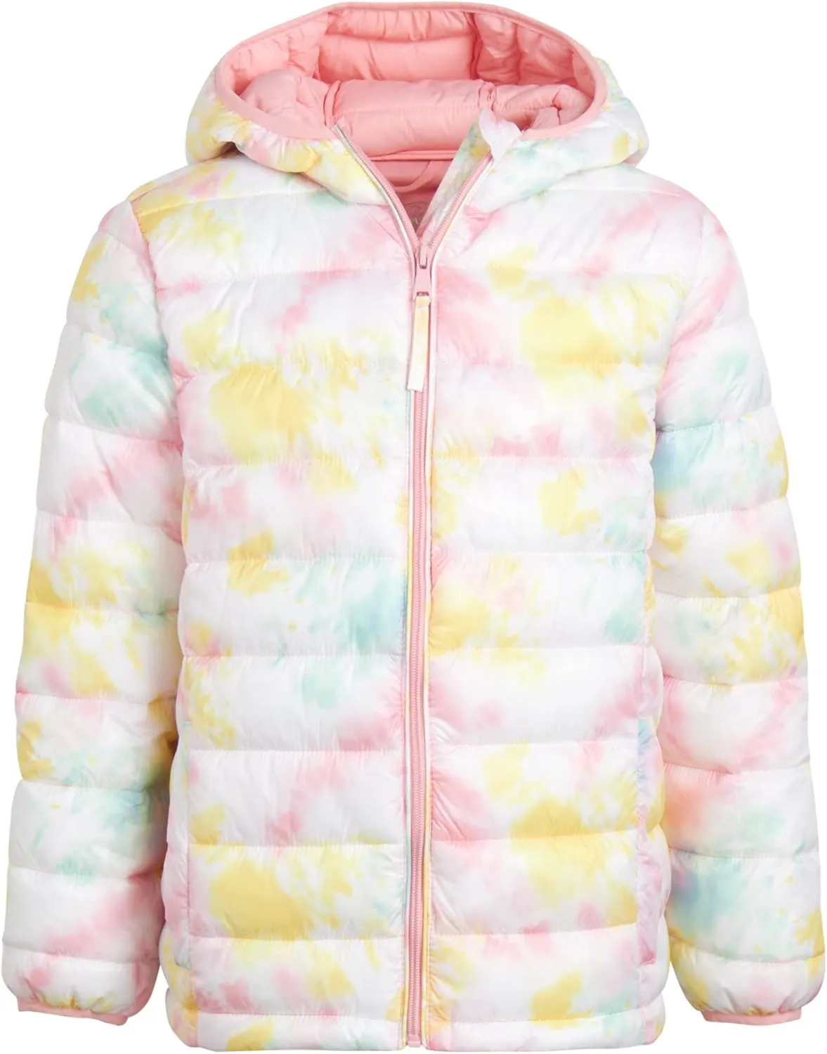 URBAN REPUBLIC Girls' Jacket - Packable Water Resistant Bubble Puffer Windbreaker Coat