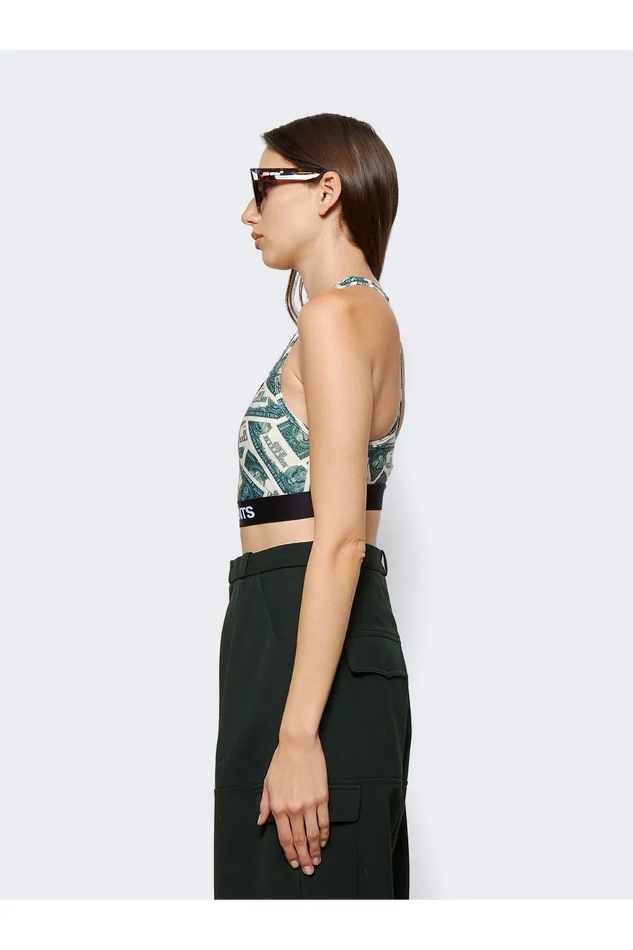VETEMENTS | Million Dollar Sports Bra - Green