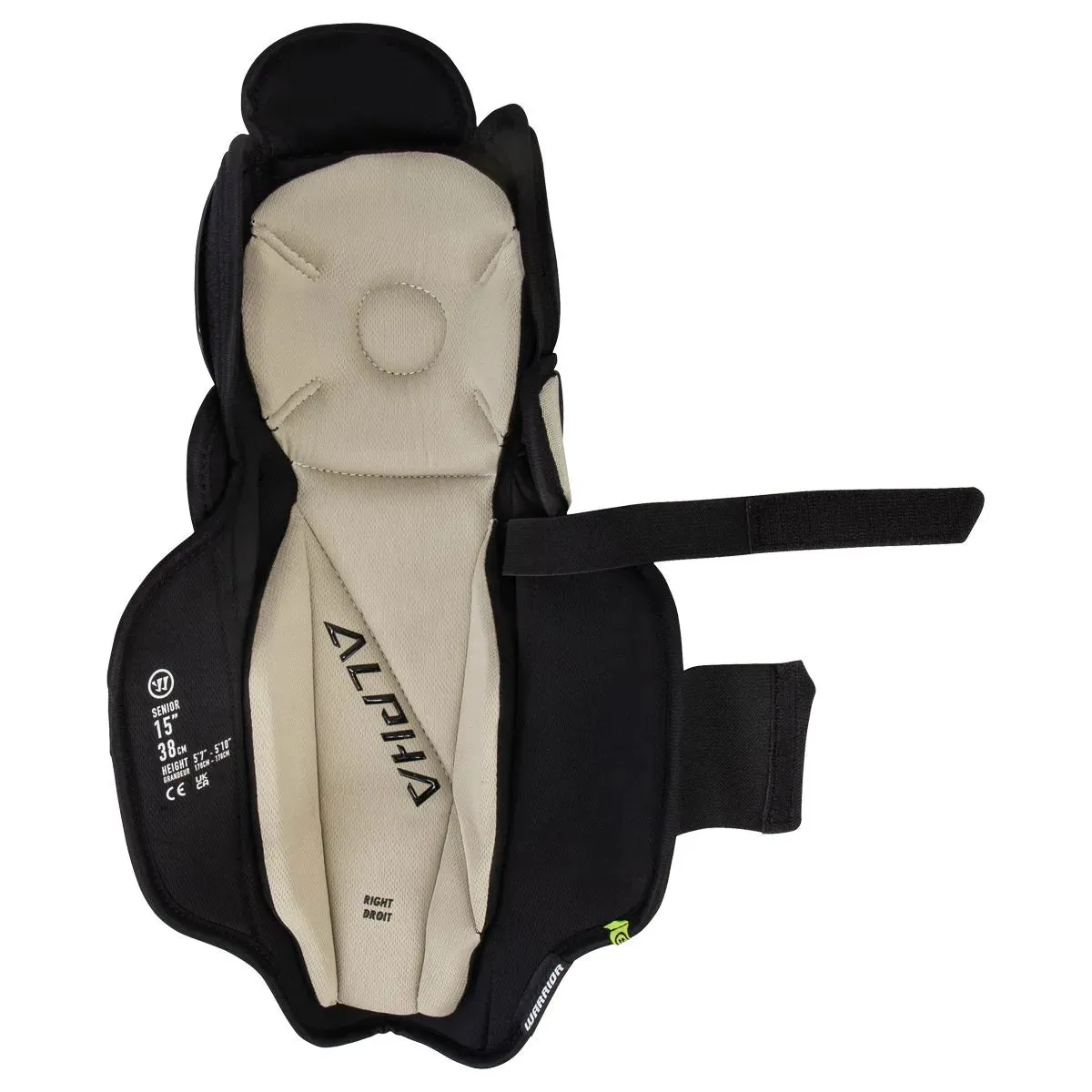 Warrior Alpha Lite Junior Hockey Shin Guards