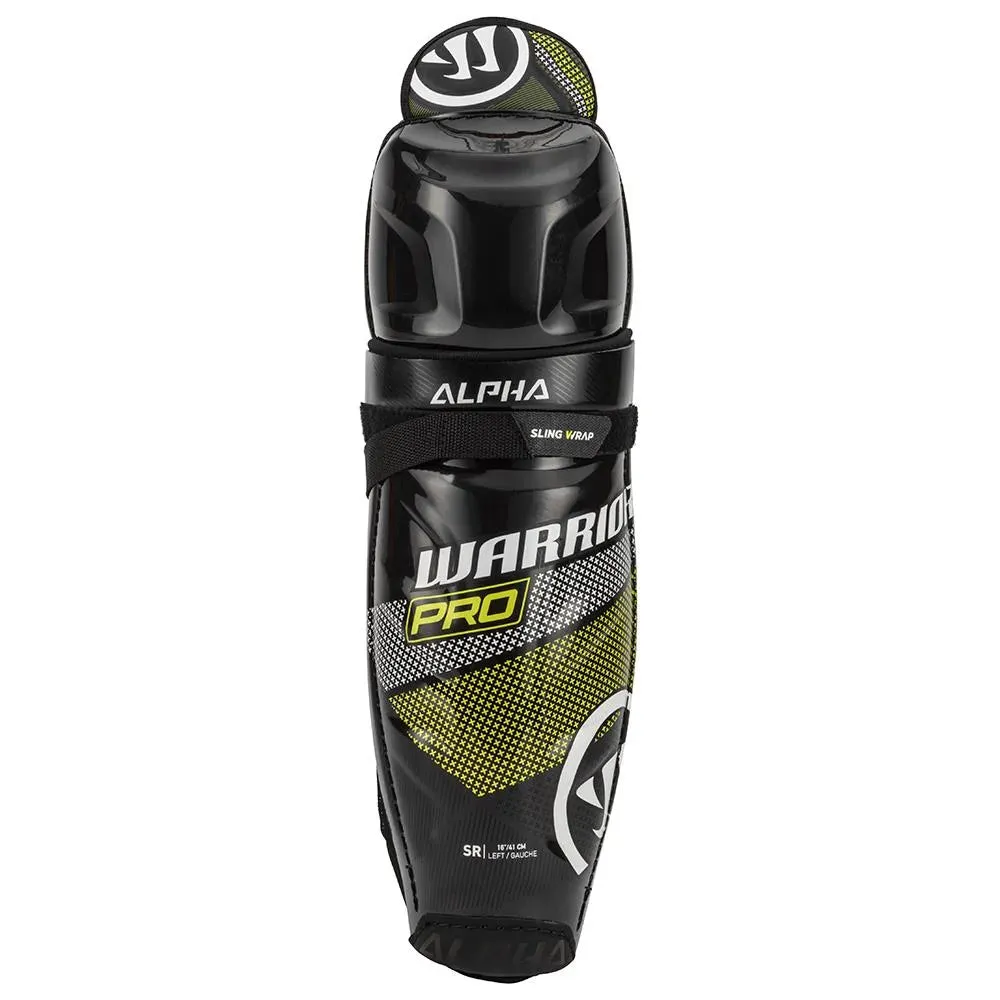 Warrior Alpha Pro Junior Hockey Shin Guards
