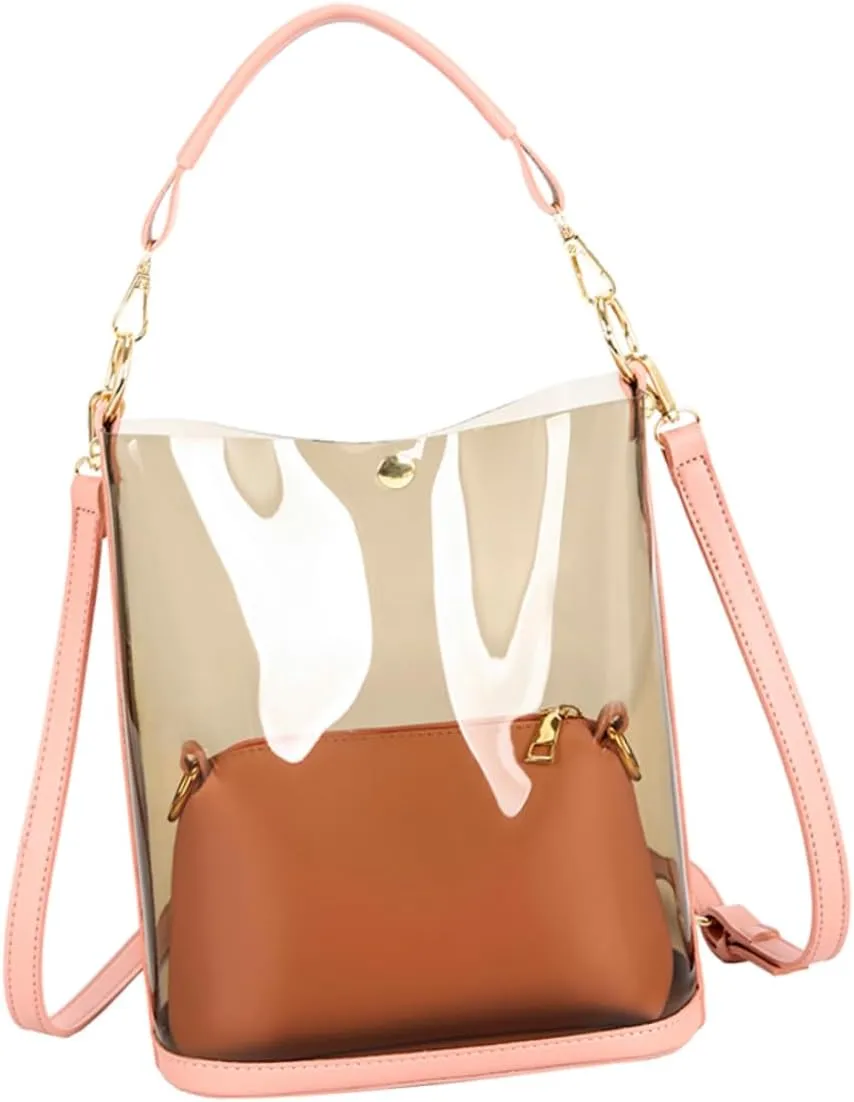 Water-resistant Bucket Bag Compact and Fashionable Single-shoulder/messenger Bag