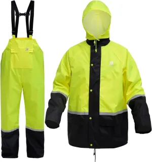 Waterproof Breathable Suits for Men - Durable Oxford Rain Jacket Coat With Pants
