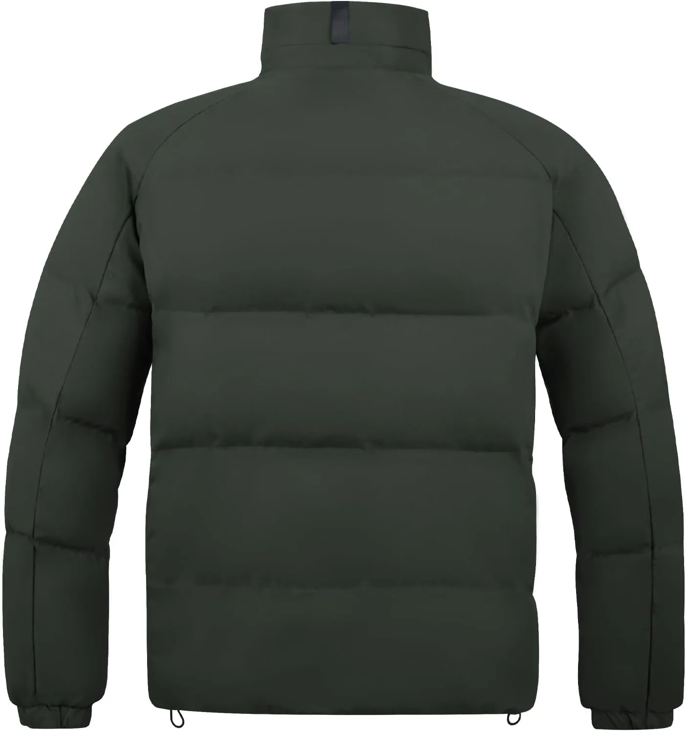 WEEN CHARM Men's Winter Puffer Bubble Coat Water-Resistant Insulated Jacket