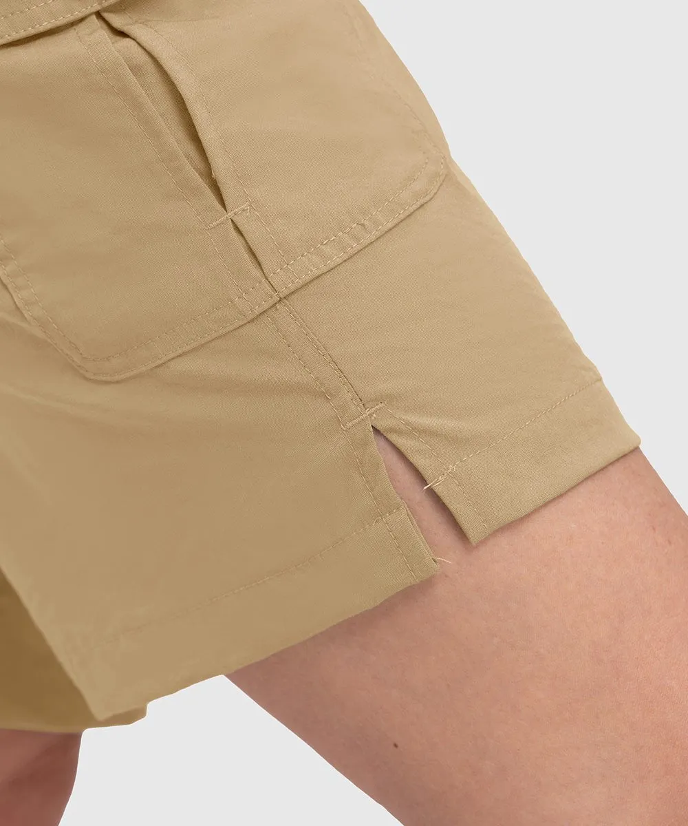 Women's 10" Lightweight Knee Length Casual Shorts