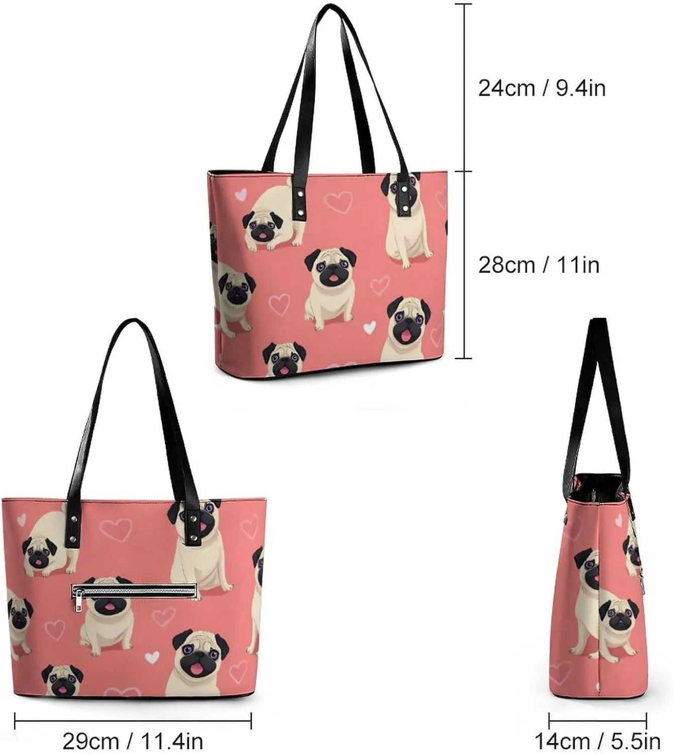 Women's Large Capacity Travel Tote Bag Waterproof Durable Shopping Handbag