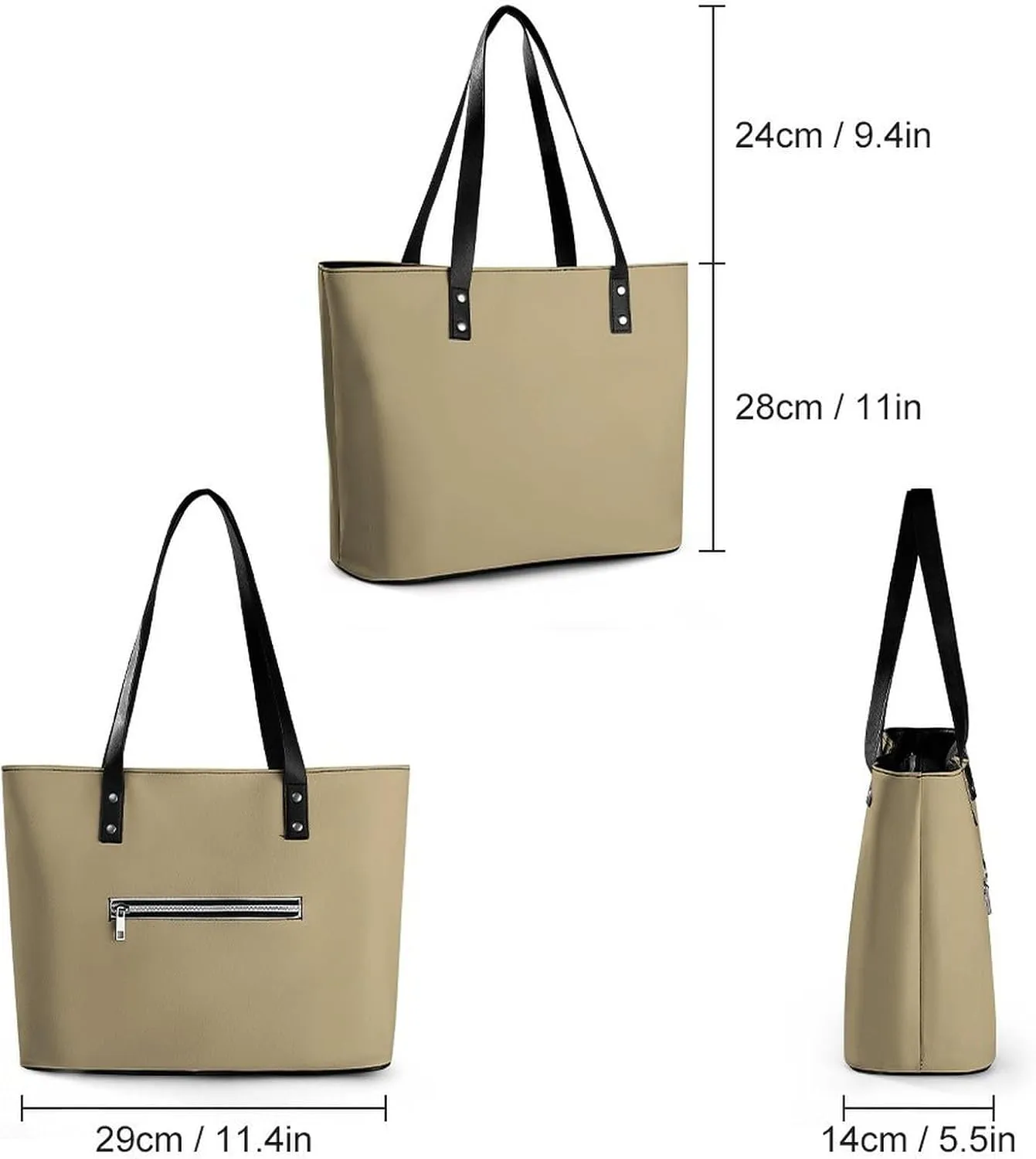 Women's Large Capacity Travel Tote Bag Waterproof Durable Shopping Handbag
