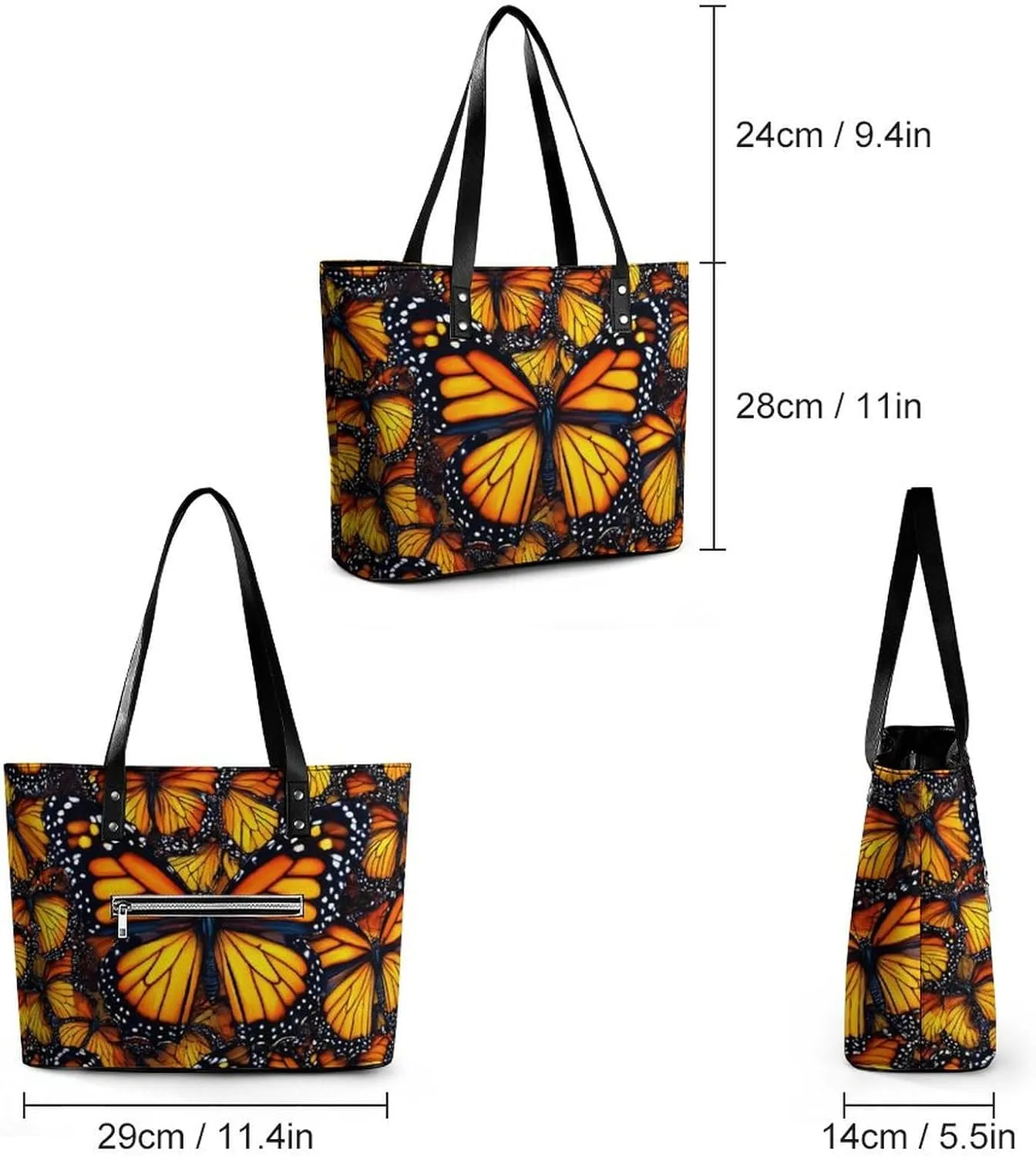 Women's Large Capacity Travel Tote Bag Waterproof Durable Shopping Handbag