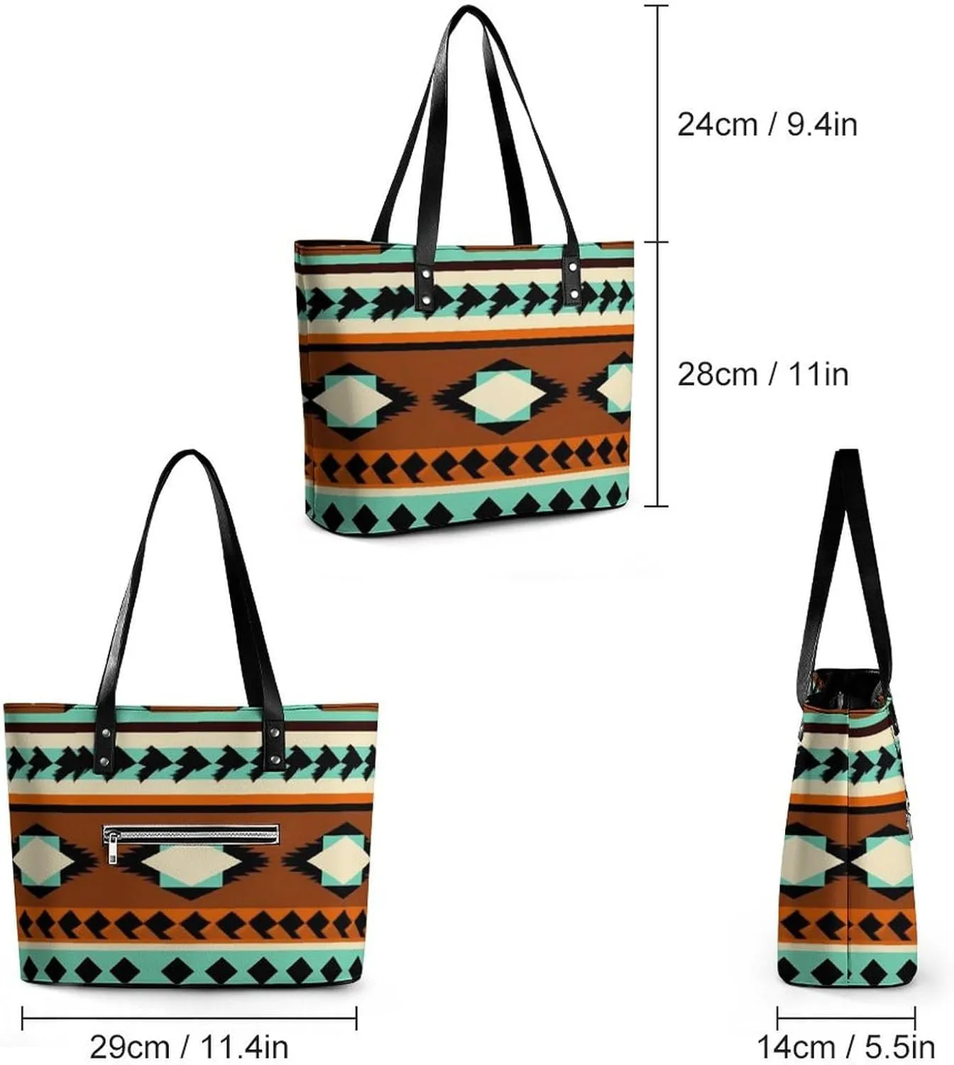 Women's Large Capacity Travel Tote Bag Waterproof Durable Shopping Handbag