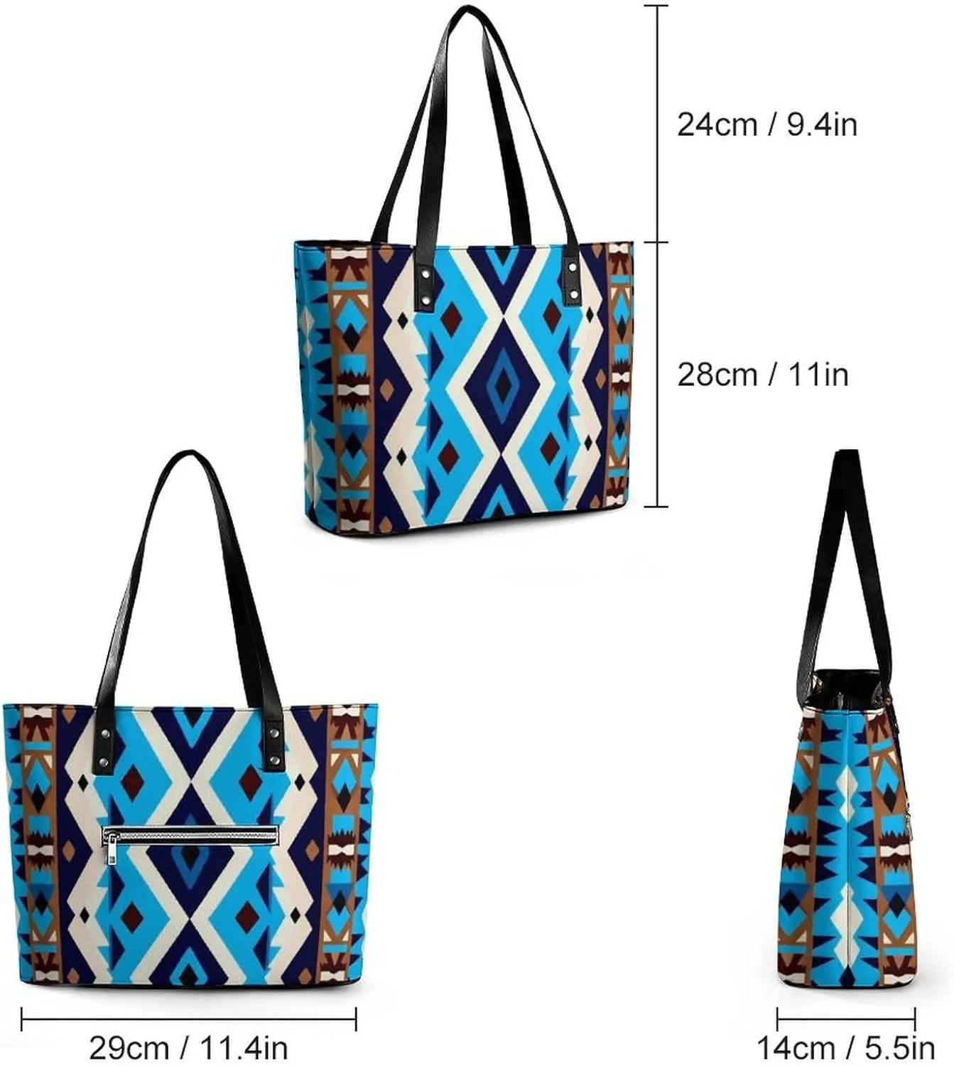 Women's Large Capacity Travel Tote Bag Waterproof Durable Shopping Handbag