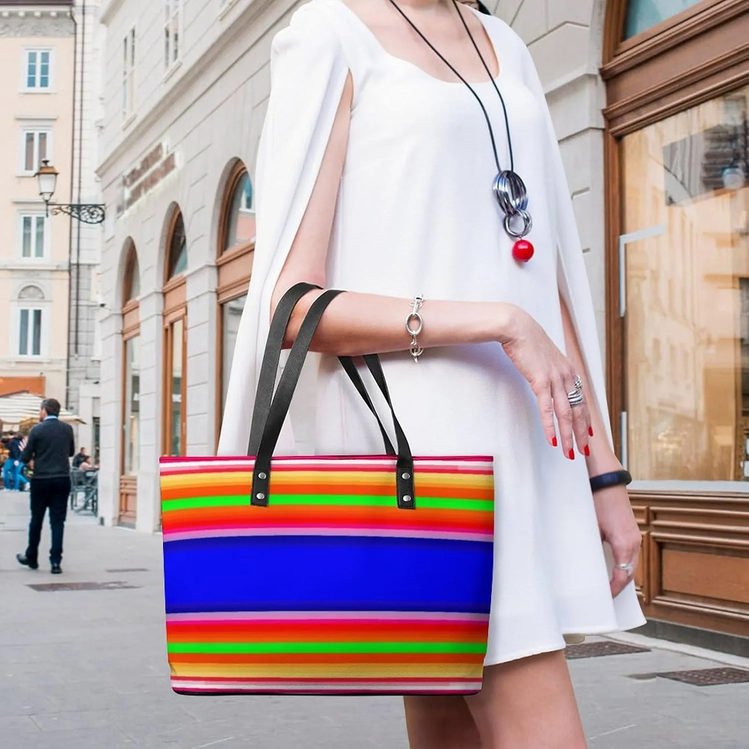 Women's Large Capacity Travel Tote Bag Waterproof Durable Shopping Handbag