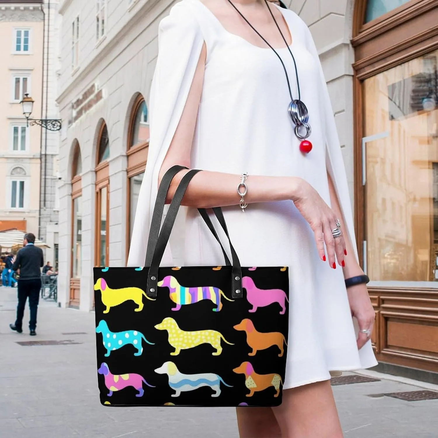 Women's Large Capacity Travel Tote Bag Waterproof Durable Shopping Handbag
