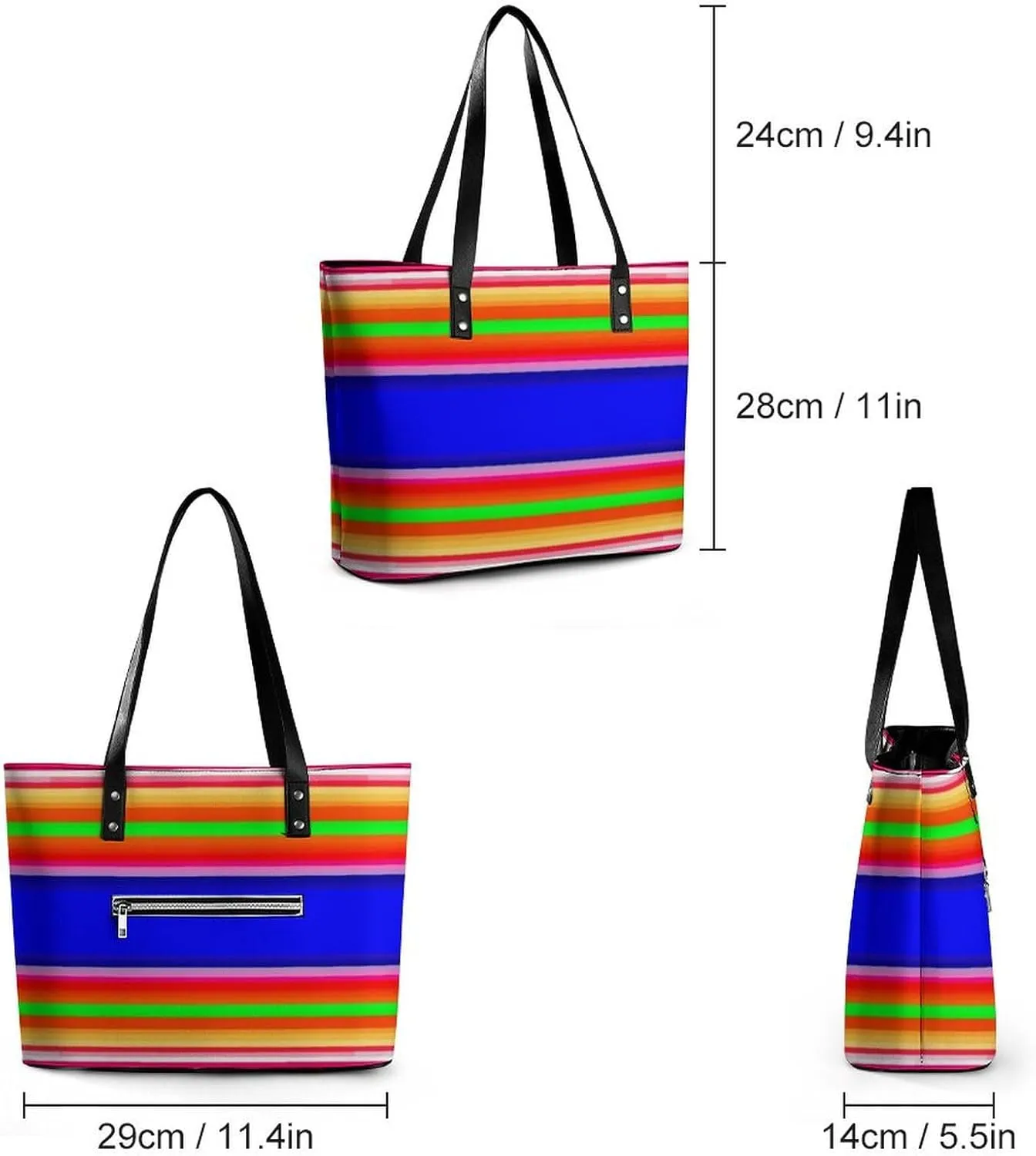 Women's Large Capacity Travel Tote Bag Waterproof Durable Shopping Handbag