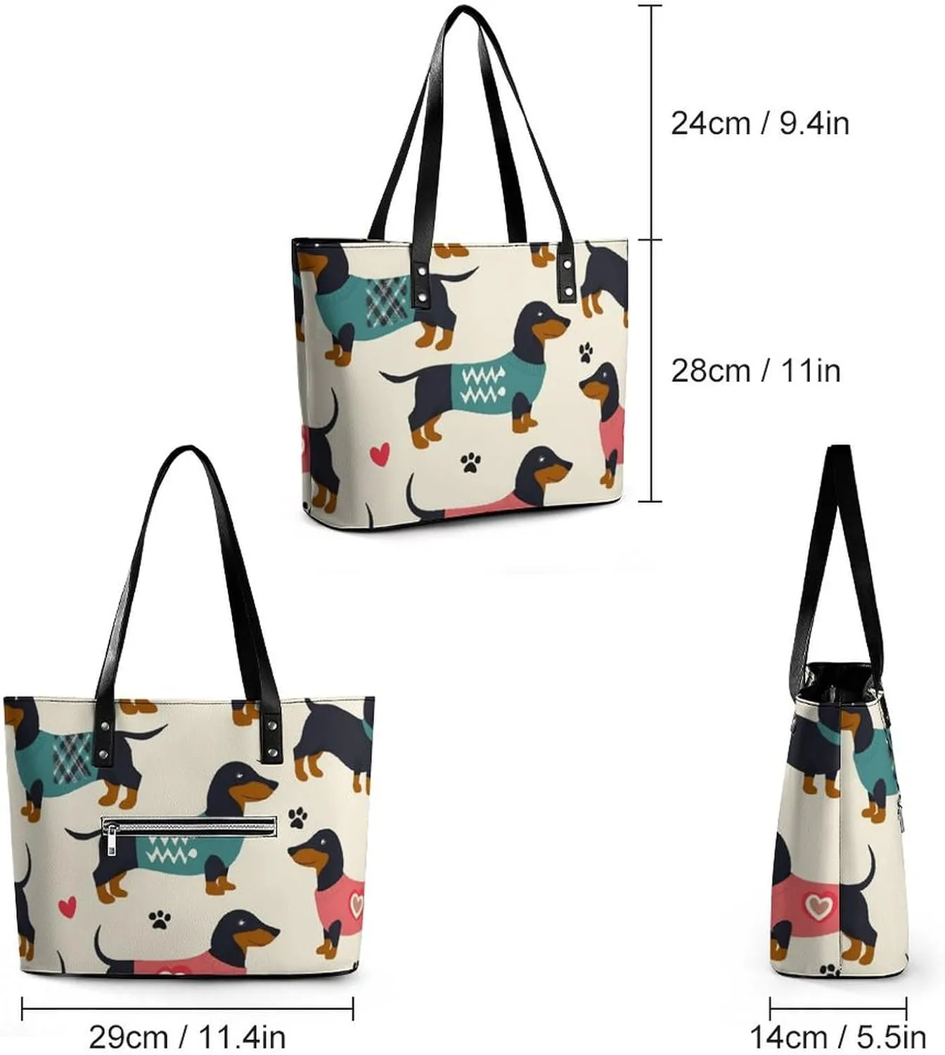 Women's Large Capacity Travel Tote Bag Waterproof Durable Shopping Handbag