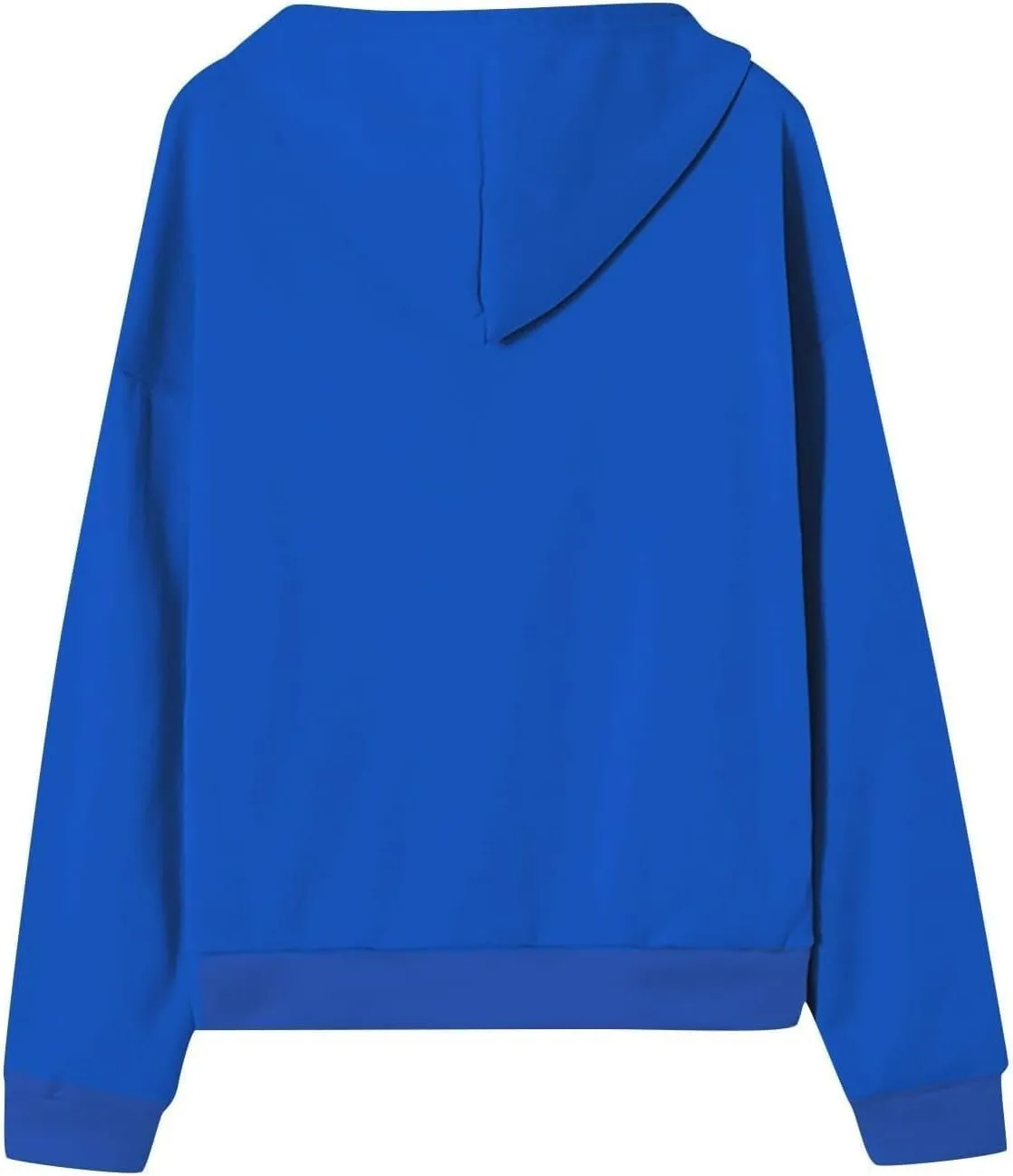 Womens Long Sleeve Oversized Zip Up Hoodies Sweatshirts Y2K Jacket Pockets Patchwork Design T-Shirt Hoodie for Women