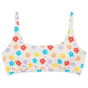 Women's Scoop Neck Bikini Top Plus Size | "Blossom"