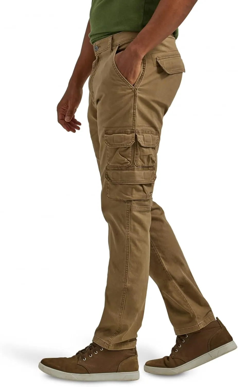 Wrangler Authentics Men's Regular Tapered Cargo Pant