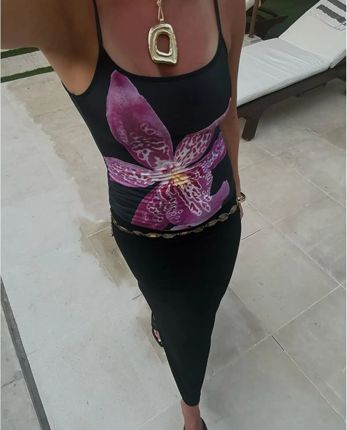 Y2K Spaghetti Strap Crop Top Vintage Floral Aesthetic Cami Tank Tops Teen Cute Summer Trendy Scoop Neck Going Out Tops