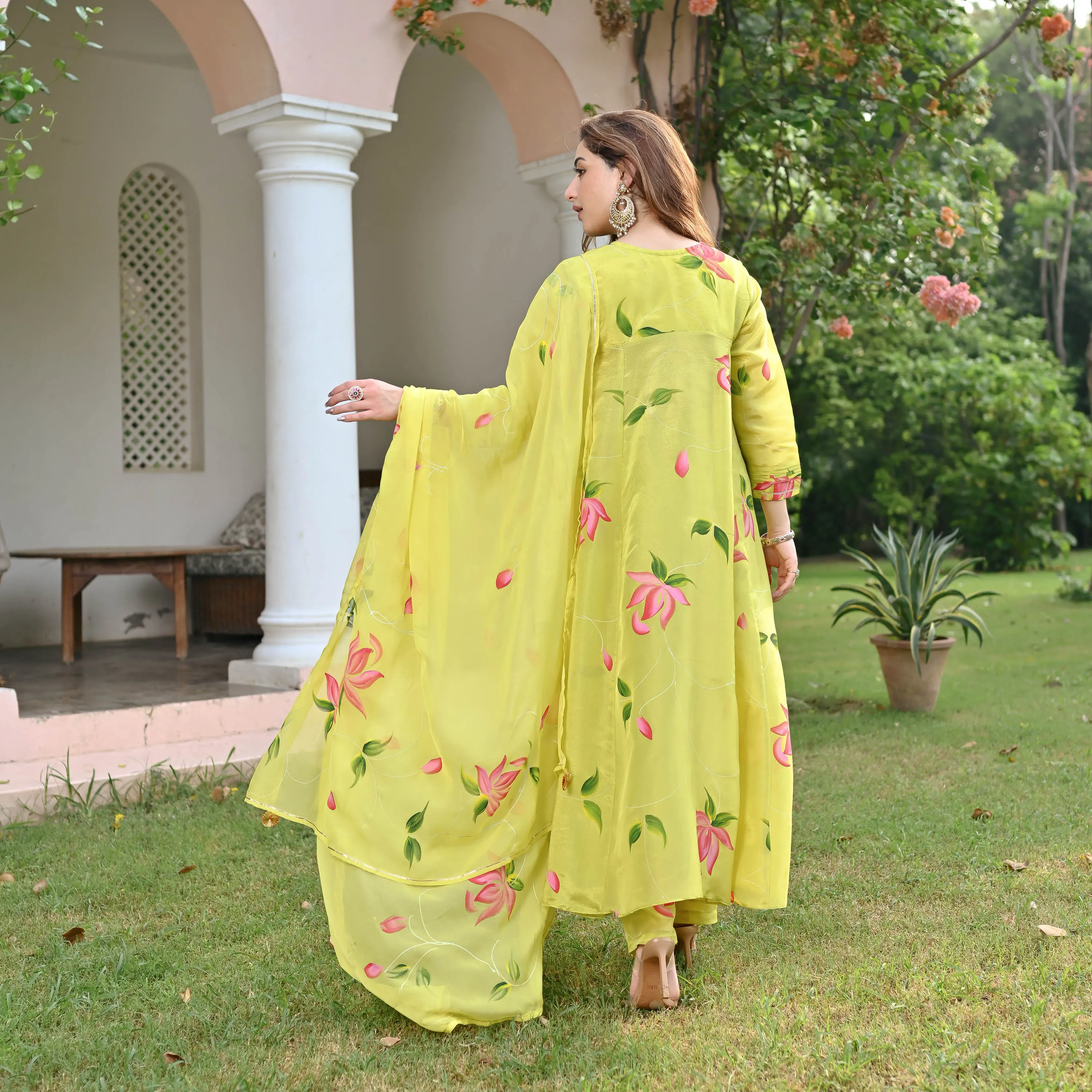 Yashvi Tissue Silk Suit set