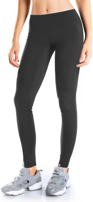 Yogipace Petite/Regular/Tall Women's Water Resistant Fleece Lined Thermal Tights
