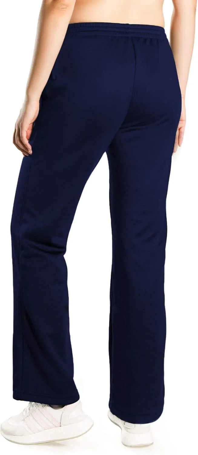 Yogipace,Petite/Regular/Tall,Women's Water Resistant Thermal Fleece Pants Sweatpants